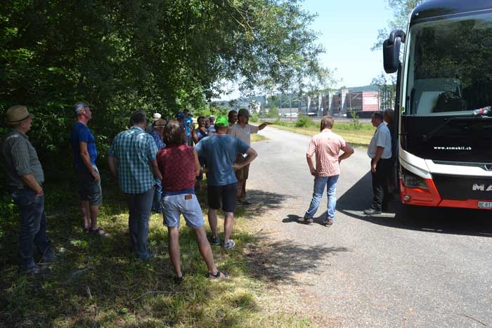 Ausflug im Rahmen der Tagung nach Roggwil-Wynau