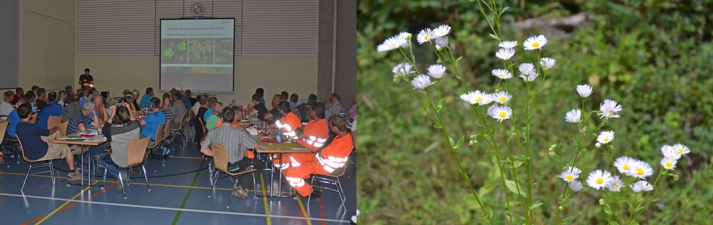 Fachtagung invasive Neophyten 2018 in Altbüron